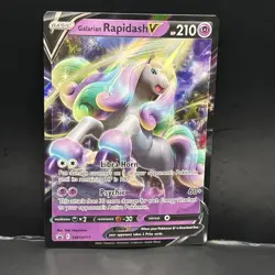 Galarian Rapidash SWSH111 Pokemon Card- Near Mint- SWSH Black Star Promo - Image 1