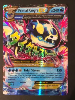 Primal Kyogre EX - 55/160 - Pokemon Primal Clash XY Ultra Rare Card NM - Image 1