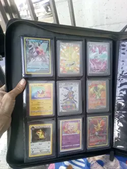 39 Pokemon Cards Lot Set In LOADED Travel PLAY TODAY Case HOLOGRAPHIC - Image 3