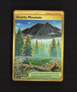 Gravity Mountain 250/191 Surging Sparks Gold Secret Rare Pokemon Card NM - Image 1