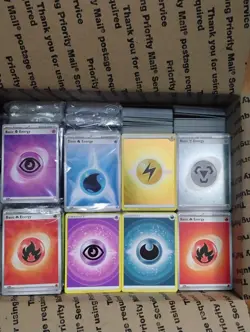 Pokemon TCG Energy Card Bulk Lot SWSH +SV + More! 3400 Card Bulk Lot Pokemon TCG - Image 3