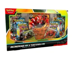 Pokemon Trading Card Game Incineroar ex and Torterra ex Special Collection Box - Image 2