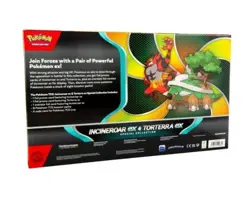 Pokemon Trading Card Game Incineroar ex and Torterra ex Special Collection Box - Image 3