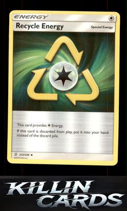 Recycle Energy 212/236 Pokemon Uncommon SM - Unified Minds Card NM - Image 1