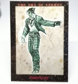 59 JIN Kazama The Art of Tekken Namco Official Collection Cards TEKKEN Videdo - Image 1