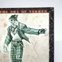 59 JIN Kazama The Art of Tekken Namco Official Collection Cards TEKKEN Videdo - Image 3
