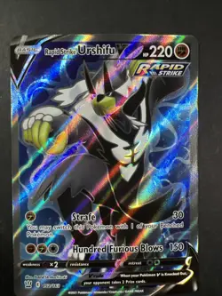 Rapid Strike Urshifu V 152/163 Battle Styles NM Full Art Ultra Rare Pokemon Card - Image 1