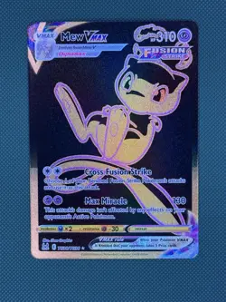 Pokemon TCG Mew VMAX Fusion Strike Holo Card English TG30/TG30 2022 - Image 1