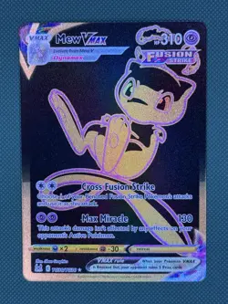 Pokemon TCG Mew VMAX Fusion Strike Holo Card English TG30/TG30 2022 - Image 3