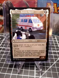MTG Magic the Gathering Ratchet, Field Medic (2/60) Transformers NM - Image 2