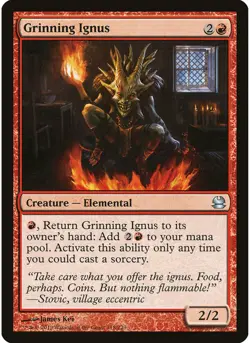 Grinning Ignus 118 MTG NM - Modern Masters - Image 1