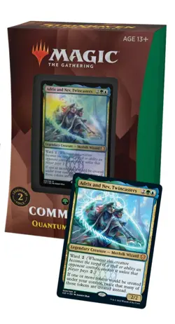 Strixhaven Commander Deck – Quantum Quandrix (Blue-Green) 630509979257 - Image 1