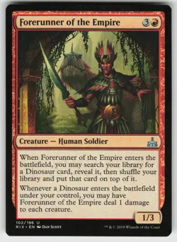 Forerunner of the Empire #102 Uncommon MTG Rivals of Ixalan LP English - Image 1