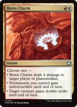 Boros Charm Foundations NM MTG Foil - Image 1