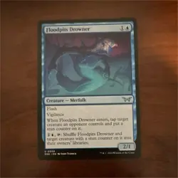 Magic: The Gathering Floodpits Drowner Creature Blue Duskmourn Uncommon 0059 - Image 1