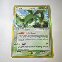 Pokemon Flygon 7/110 EX Holon Phantoms Stage 2 110 HP Delta Species Holo Rare - Image 1