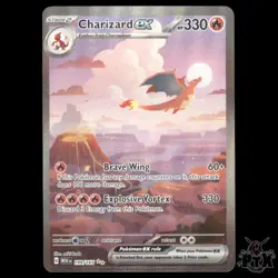 Charizard ex #199/165 Scarlet & Violet 151 NM/Near Mint Pokemon 2023 - Image 1