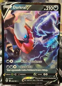 Darkrai V - 098/189 Astral Radiance - Ultra Rare - Pokemon TCG - NM/M - Image 1