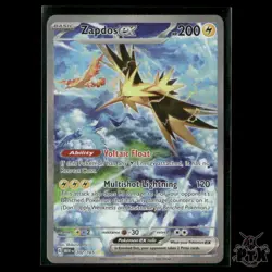 Zapdos ex 202/165 SV: Scarlet & Violet 151 NM Pokemon 2023 - Image 1