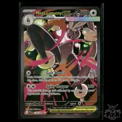 Mega Lopunny ex 128/094 ME02: Phantasmal Flames NM Pokemon 2025 - Image 1