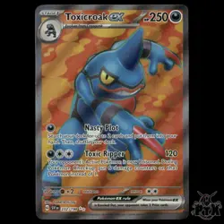Toxicroak ex 232/198 SV01: Scarlet & Violet Base Set NM Pokemon 2023 - Image 1