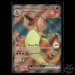 Charizard ex 183/165 SV: Scarlet & Violet 151 NM Pokemon 2023 - Image 1