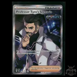 Professor Turo's Scenario 240/182 SV04: Paradox Rift NM Pokemon 2023 - Image 1