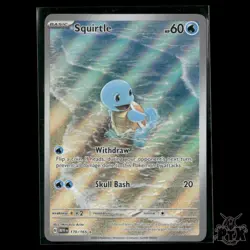 Squirtle 170/165 SV: Scarlet & Violet 151 NM Pokemon 2023 - Image 1