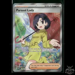 Parasol Lady 238/182 SV04: Paradox Rift NM Pokemon 2023 - Image 1