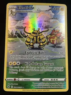 Electivire GG08/GG70 Pokemon TCG Crown Zenith: Galarian Gallery Ultra Rare NM - Image 1