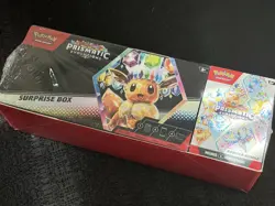 Pokemon Prismatic Evolutions Surprise Box and Booster Bundle, Sealed - Image 1