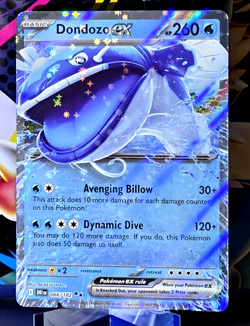 Dondozo ex #66 Pokemon Destined Rivals Double Rare Holo NM - Image 1