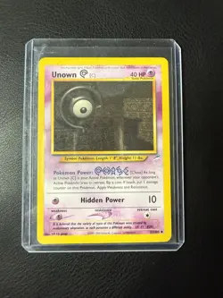 2002 Pokemon - Unown [C] #57/105 - Neo Destiny Unlimited - Regular - NM - Image 2