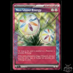 Neo Upper Energy 162/162 SV05: Temporal Forces NM Pokemon 2024 - Image 1
