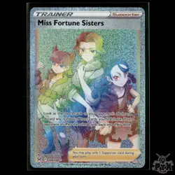 Miss Fortune Sisters (Secret) 209/196 SWSH11: Lost Origin NM Pokemon 2022 - Image 1