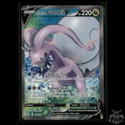 Hisuian Goodra V (Full Art) 187/196 SWSH11: Lost Origin NM Pokemon 2022 - Image 1