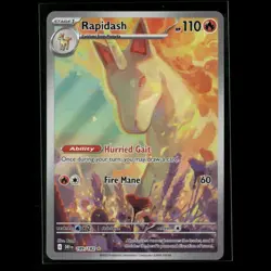 Rapidash 189/182 SV10: Destined Rivals NM Pokemon 2025 - Image 1