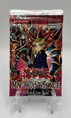 (701054) Yugioh Magician's Force 1st Edition - Sealed Booster Pack - Image 1