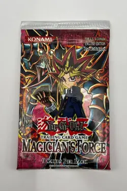 (701054) Yugioh Magician's Force 1st Edition - Sealed Booster Pack - Image 4