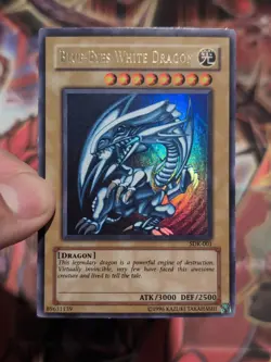 Yu-Gi-Oh! VINTAGE RARE HOLO LOT BLUE-EYES WHITE DRAGON SDK DARK MAGICIAN SDY 1ST - Image 2