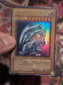 Yu-Gi-Oh! VINTAGE RARE HOLO LOT BLUE-EYES WHITE DRAGON SDK DARK MAGICIAN SDY 1ST - Image 3
