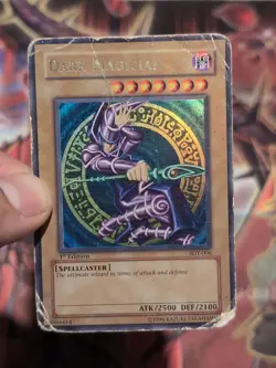 Yu-Gi-Oh! VINTAGE RARE HOLO LOT BLUE-EYES WHITE DRAGON SDK DARK MAGICIAN SDY 1ST - Image 4