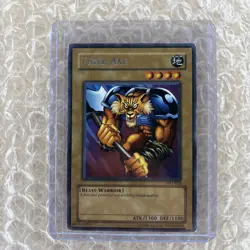 Yugioh card Tiger Axe - TP1-012 - Rare - Unlimited Edition - Image 1