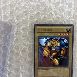Yugioh card Tiger Axe - TP1-012 - Rare - Unlimited Edition - Image 2