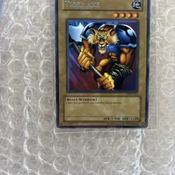 Yugioh card Tiger Axe - TP1-012 - Rare - Unlimited Edition - Image 3