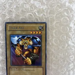 Yugioh card Tiger Axe - TP1-012 - Rare - Unlimited Edition - Image 4