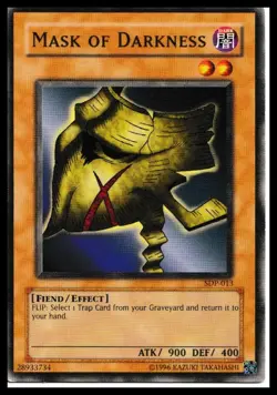 Mask of Darkness SDP-013 YuGiOh Starter Deck: Pegasus - Image 1
