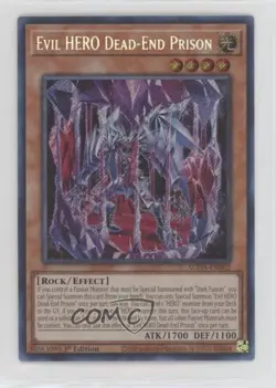 Evil HERO Dead-End Prison SE 1st Ed. YuGiOh Supreme Darkness #SUDA-EN002 - Image 1