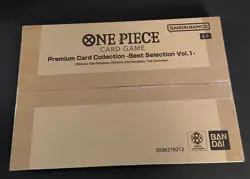 One Piece Game Premium Card Collection Best Selection Vol. 1 Sealed English - Image 1