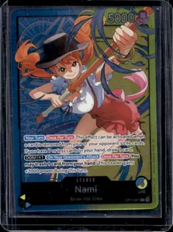 2025 One Piece A Fist of Divine Speed Nami Leader #OP11-041 - Image 1
